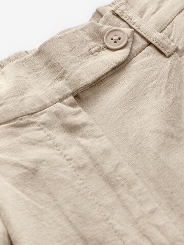 Next Loose fit Pleat-Front Pants in Beige