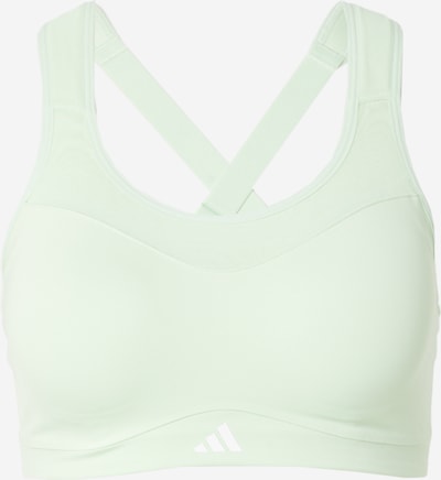 ADIDAS PERFORMANCE Sports bra in Pastel green / Off white, Item view