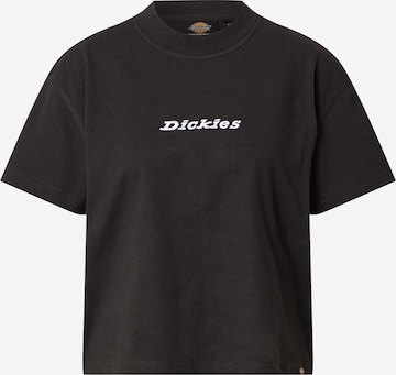 Maglietta 'Loretto' di DICKIES in nero: frontale