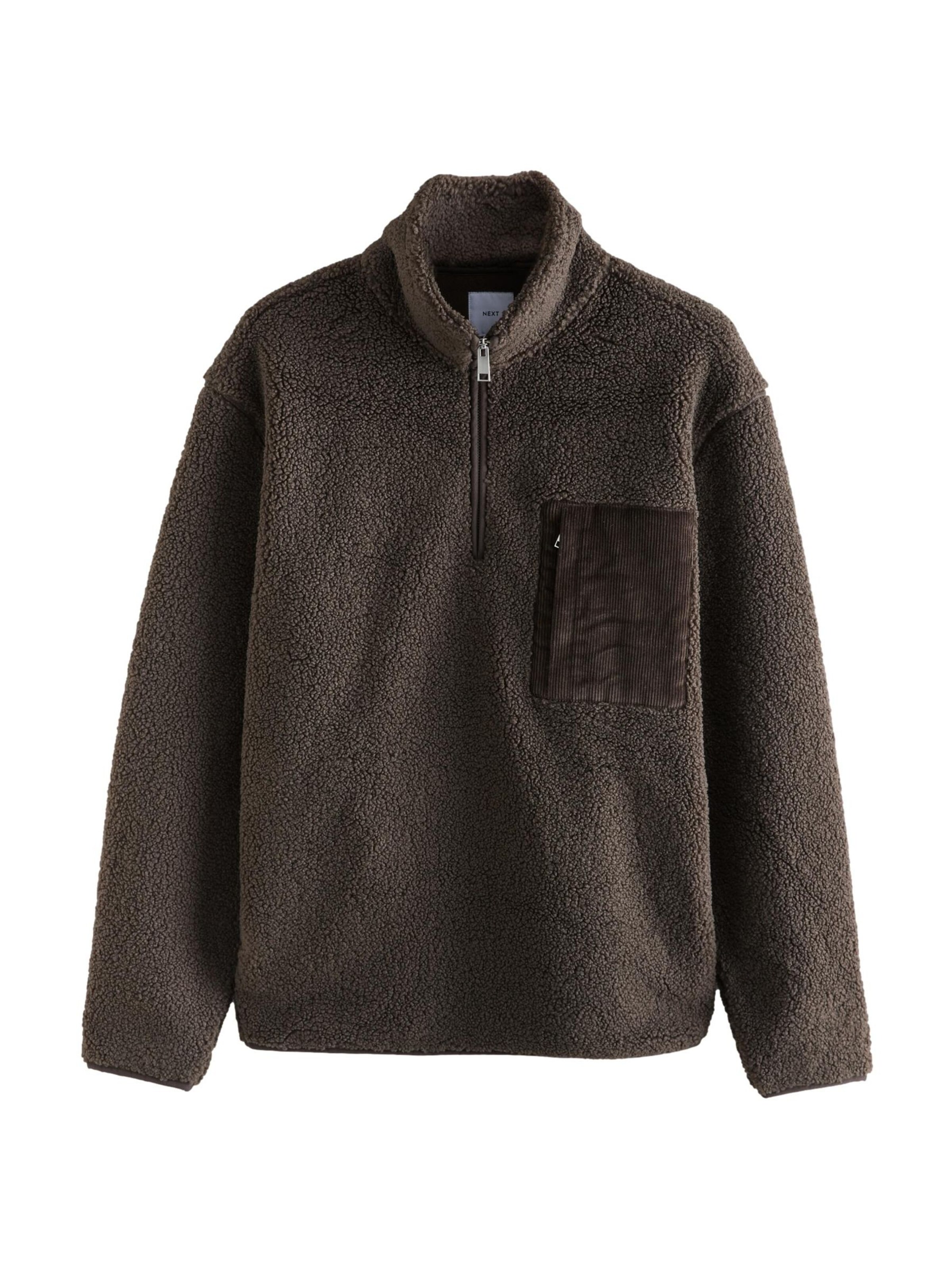 Next Pull-over en chocolat, Vue avec produit