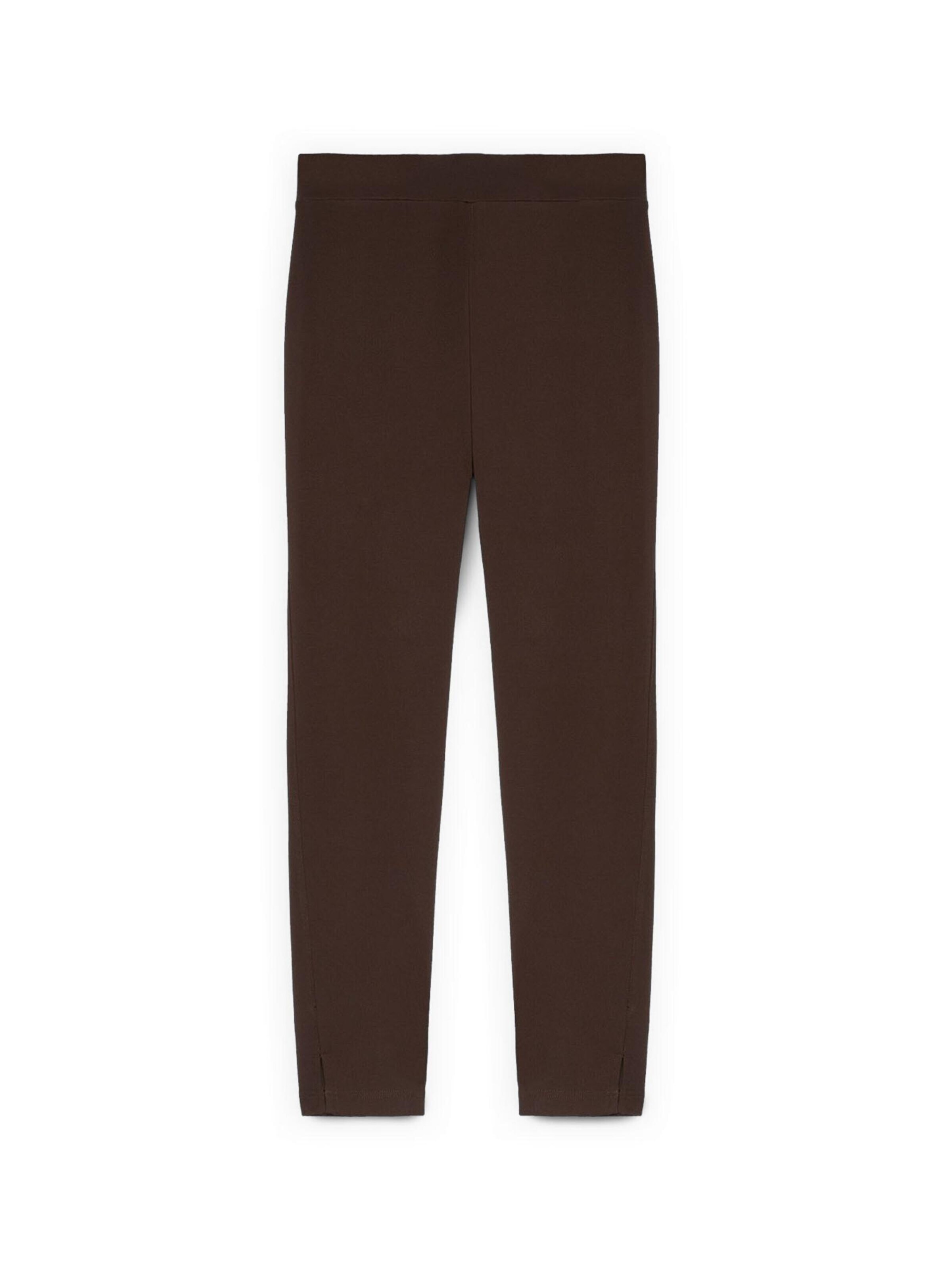 Pantaloni di Fiorella Rubino in marrone: frontale