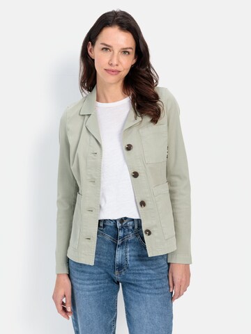 CAMEL ACTIVE Lässiger Blazer mit aufgesetzten Taschen in Grün: Vorderseite