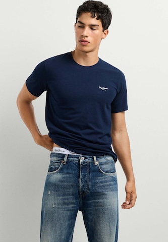 Pepe Jeans - Camiseta en azul