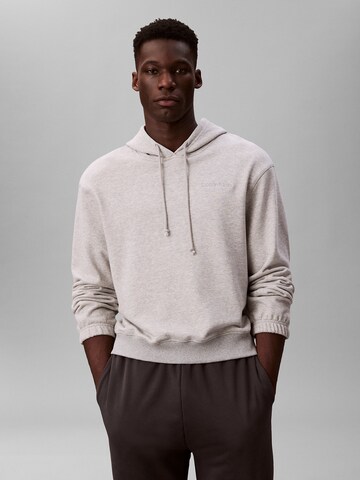 pelēks Calvin Klein Sportisks džemperis: no priekšpuses