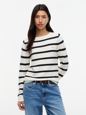 Pullover di TOMMY HILFIGER in bianco: frontale