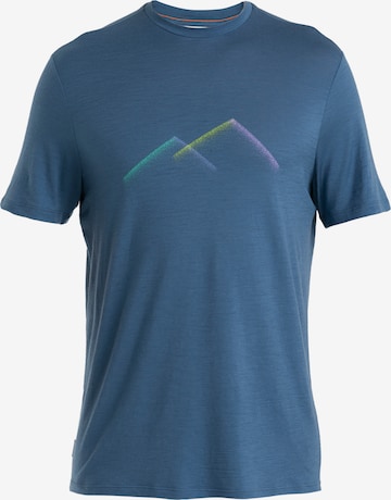 ICEBREAKER Performance Shirt 'Tech Lite III' in Blue: front