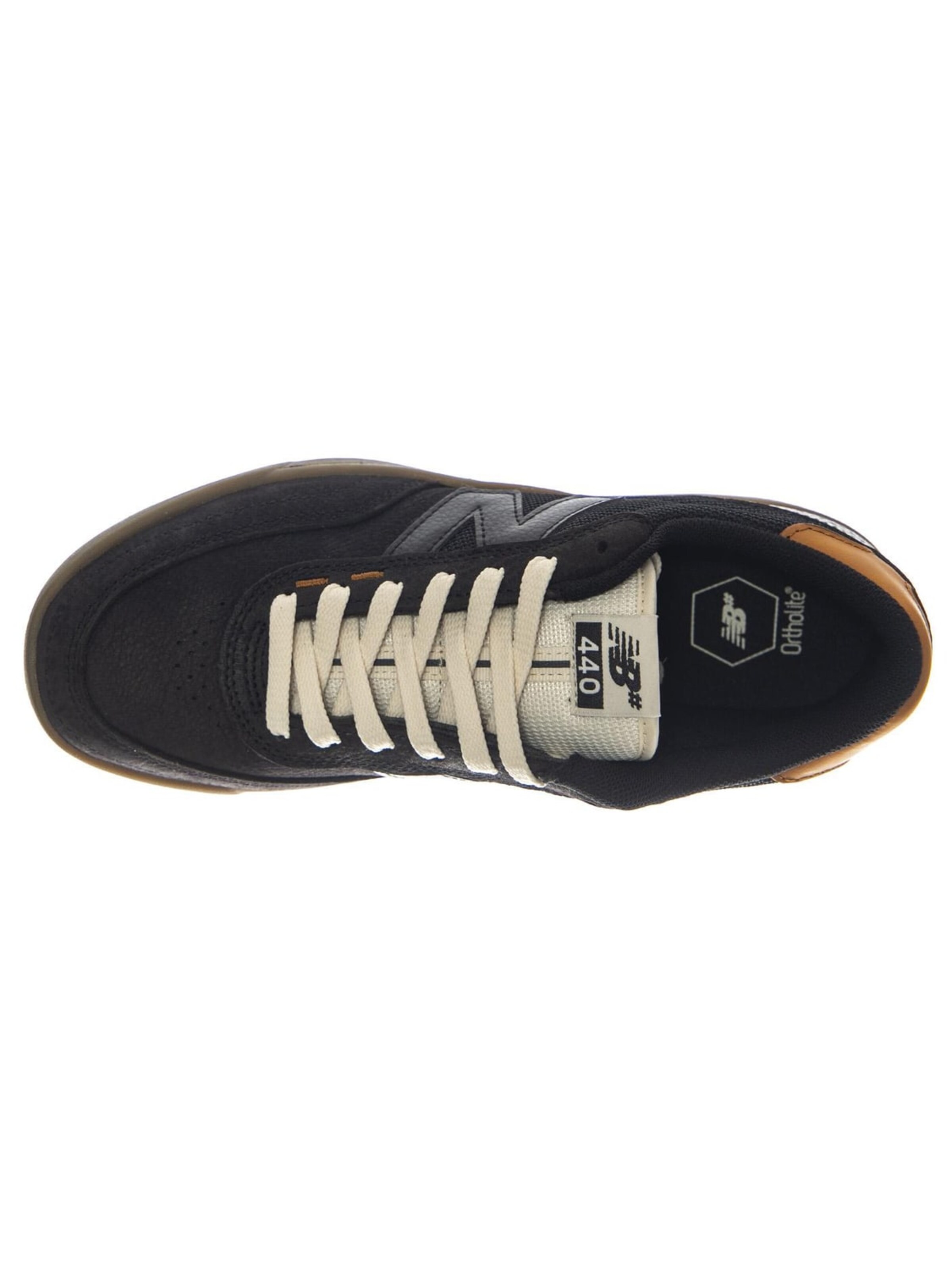 new balance Buty sportowe sznurowane 'Numeric NM440JS2 Black Suede/Mesh' w kolorze czarny
