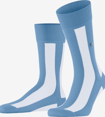 BURLINGTON Socken 'Retro Lines' in Blau: Vorderseite