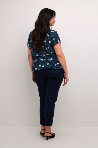 KAFFE CURVE Blouse 'Lokana' in Blauw