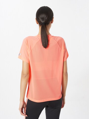 new balance - Camisa funcionais 'Accelerate Pacer' em laranja