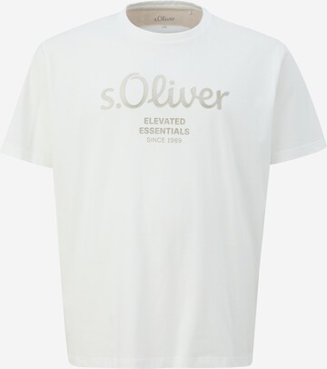 s.Oliver Red Label Big & Tall Shirt in Weiß: predná strana