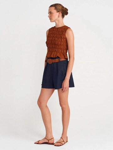 Dilvin Regular Broek 'Shorts' in Blauw