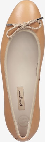 Paul Green Ballet Flats in Brown