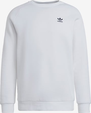 ADIDAS ORIGINALS Sweatshirt 'Adicolor Essentials Trefoil' in Wit: voorkant