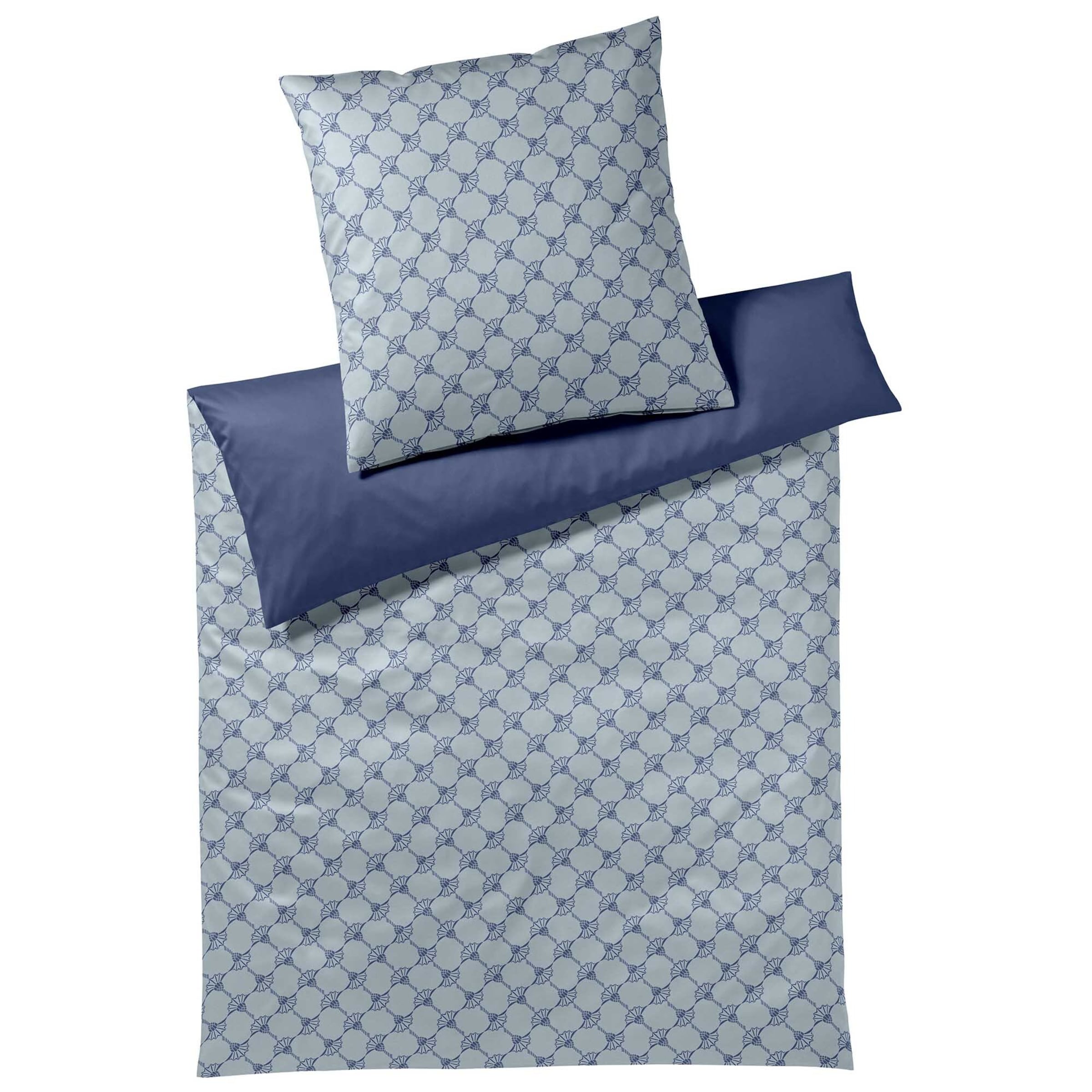 JOOP! - Funda de edredón en azul: frente