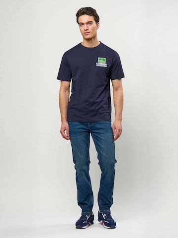 U.S. POLO ASSN. Regular Fit T-shirt ' UMDalha ' in Blau
