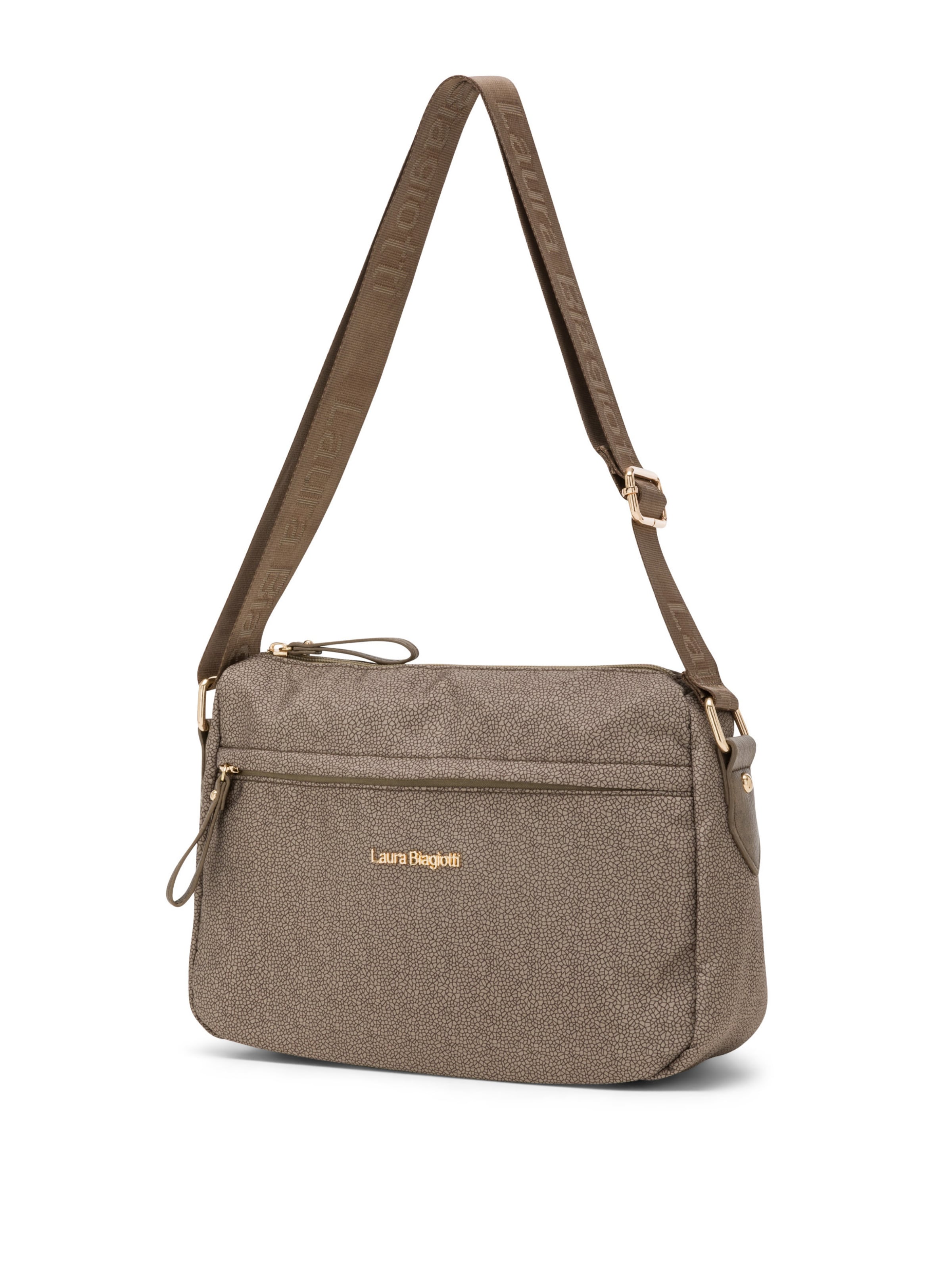 Borsa a tracolla 'Lorde 11' di Laura Biagiotti in beige