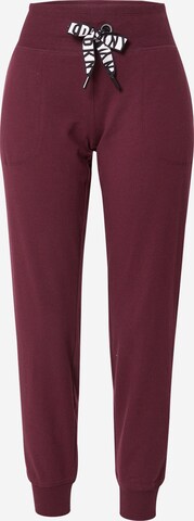 DKNY Performance Workout Pants in Purple: front