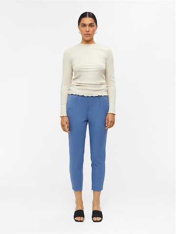 OBJECT - Tapered Pantalón 'Lisa' en azul