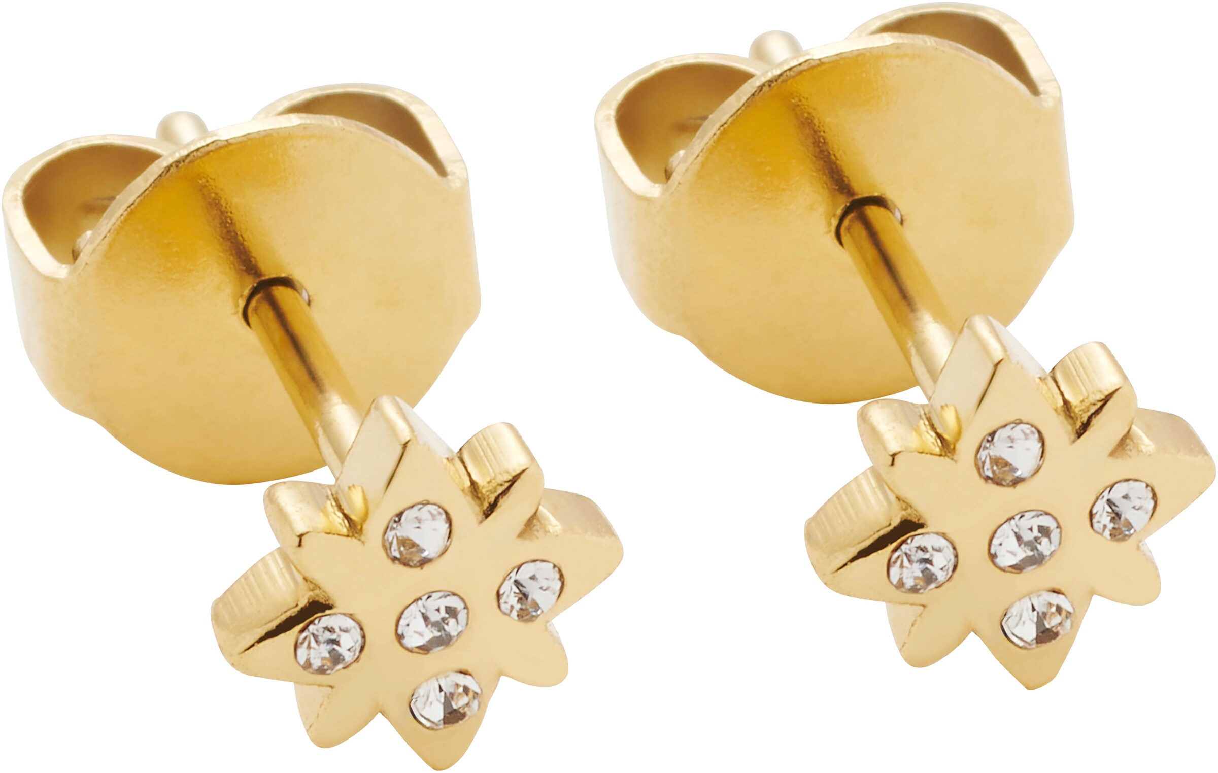 CIAO! BY LEONARDO Ohrringe in Gold: Vorderseite