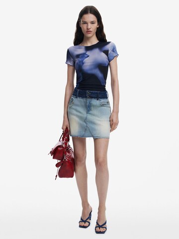 Jupe Desigual en bleu