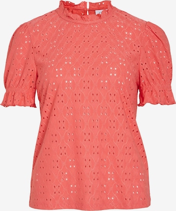 VILA Blouse 'VIKawa' in Roze: voorkant