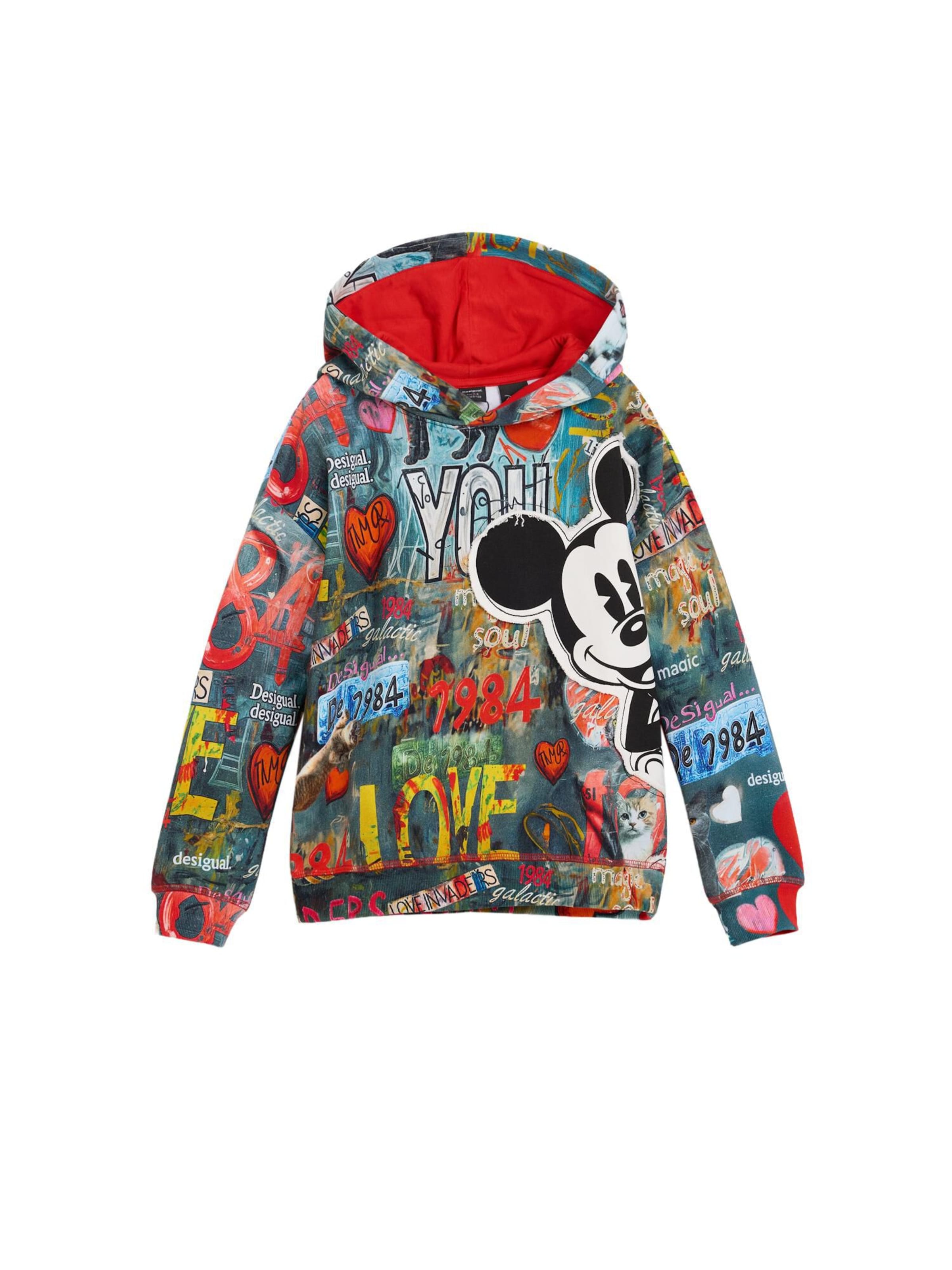 Desigual Sweatshirt 'Disney™' in Gemengde kleuren: voorkant