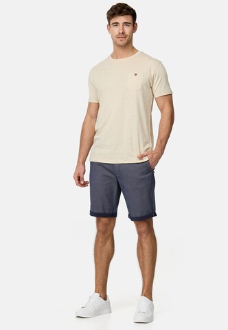 INDICODE JEANS Regular Shorts 'Cuba' in Blau