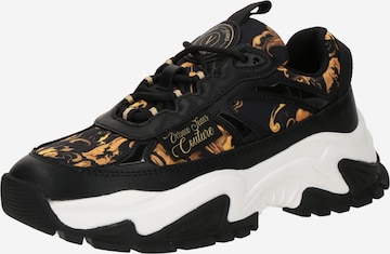 juoda Versace Jeans Couture Sportbačiai be auliuko: priekis