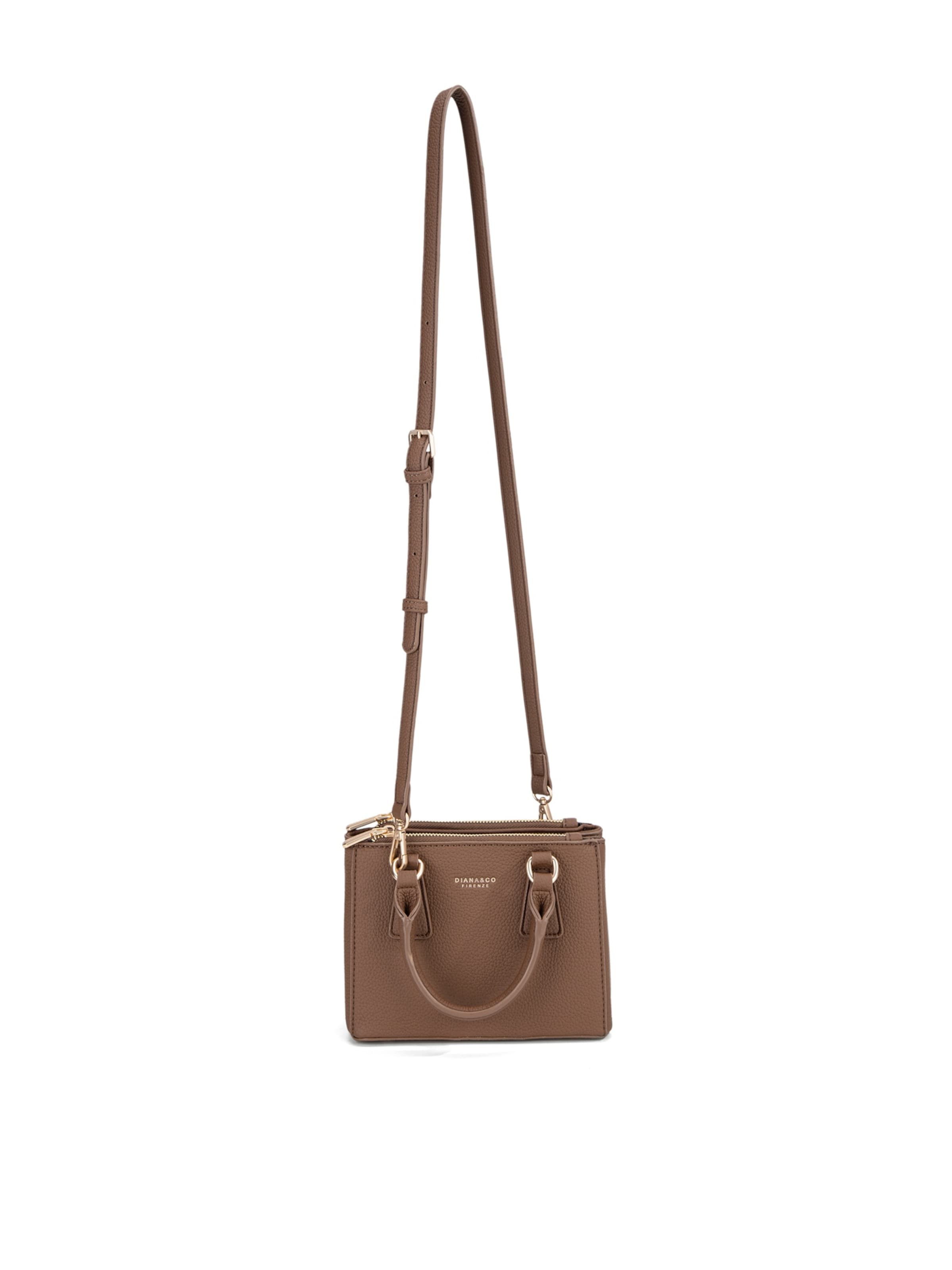 Diana&Co. Handtasche 'Oriana Chic' in Braun: Vorderseite