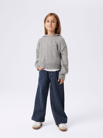 Wide Leg Pantalon 'Rose' NAME IT en bleu