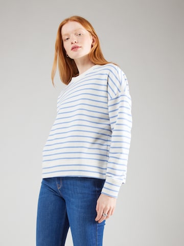 PIECES Sweatshirt 'Chilli' in Blauw: voorkant