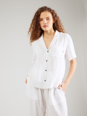 Calvin Klein Underwear regular Μπλουζάκι ύπνου σε λευκό: μπροστά