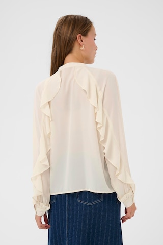 SAINT TROPEZ Blouse 'SZOcilia' in Beige
