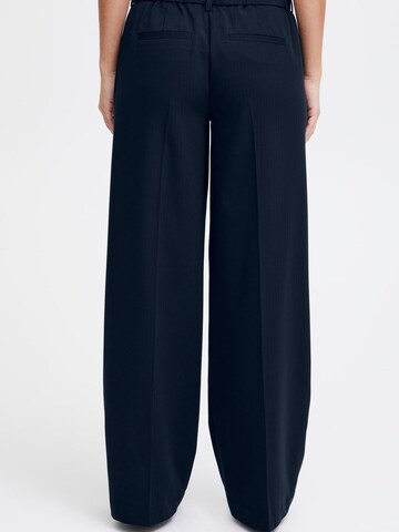 Fransa Wide Leg Hose 'Friga' in Blau