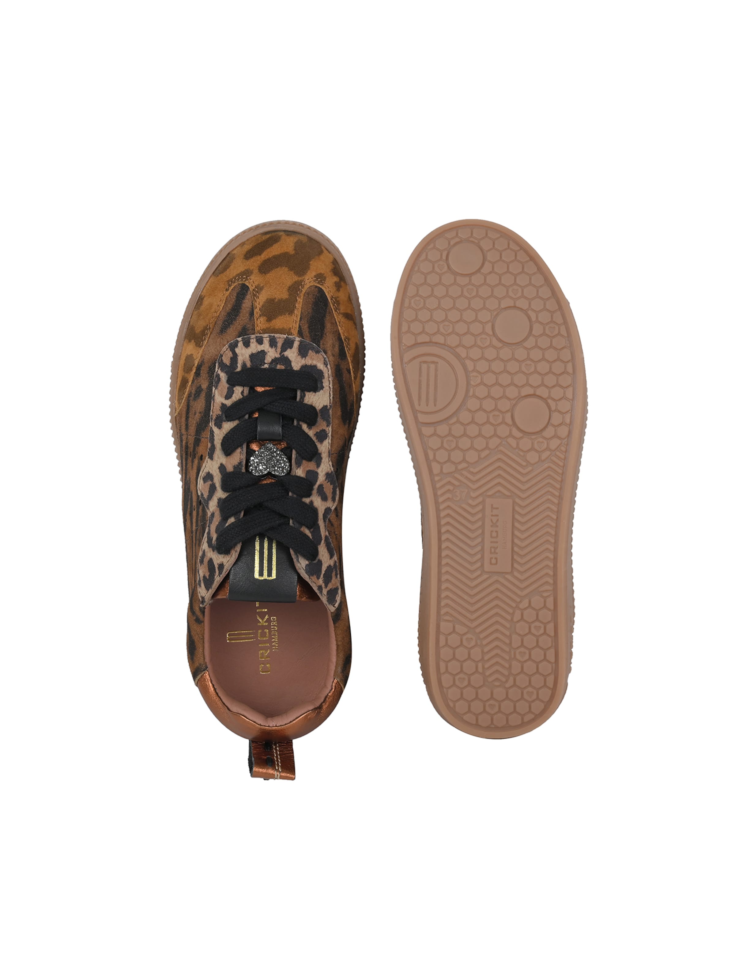Crickit Sneakers 'RUNA' in Brown