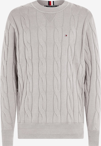 Pull-over TOMMY HILFIGER en gris : devant