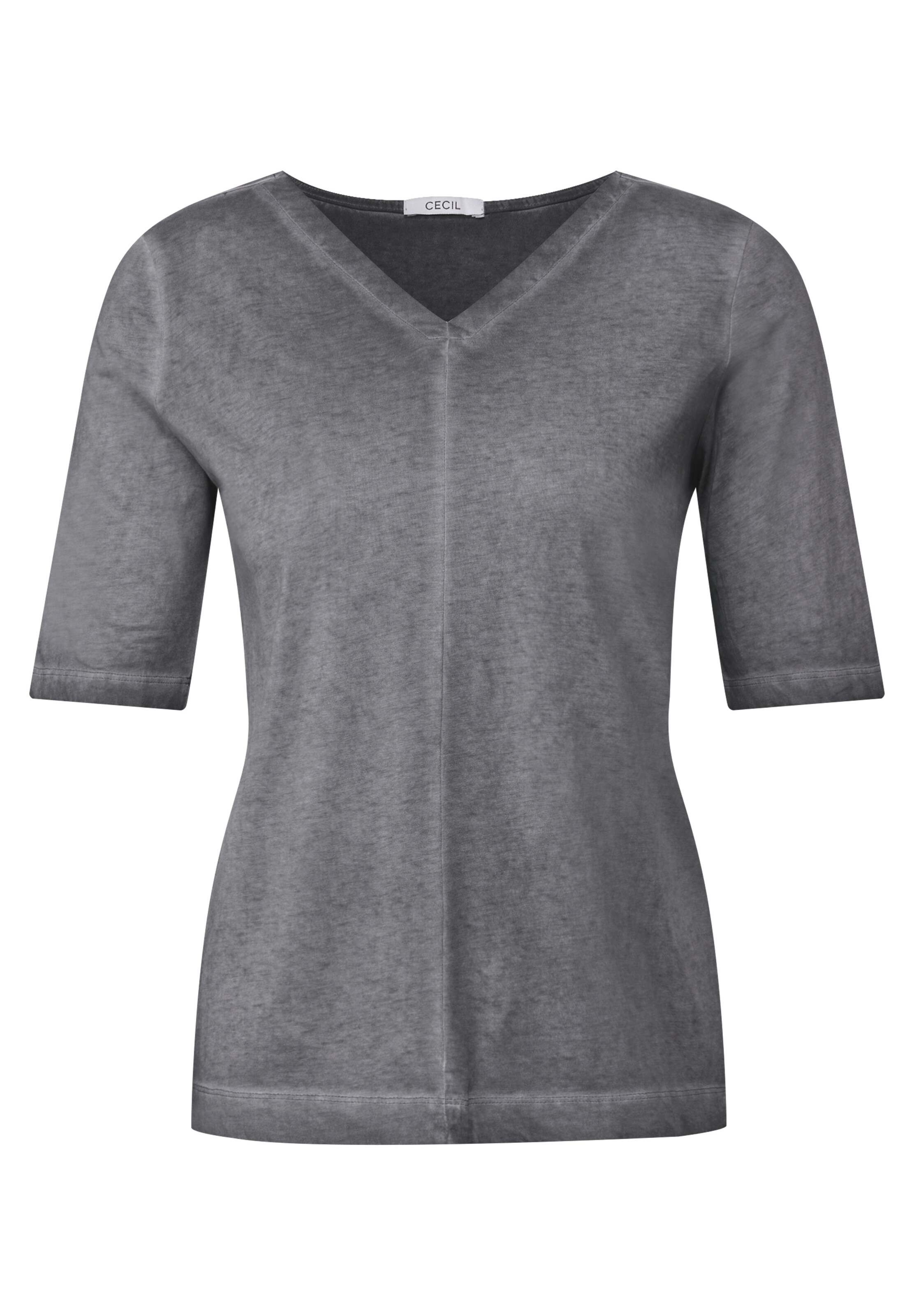 CECIL T-Shirt in Grau: Vorderseite