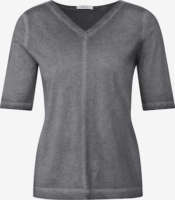 CECIL T-Shirt in Grau: Vorderseite