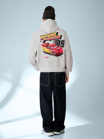 Bluză de molton de la Bershka pe gri