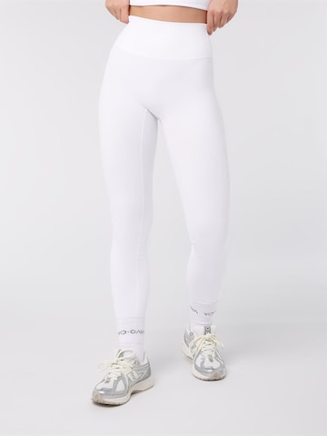 Skinny Leggings YO-GAYA en blanc : devant
