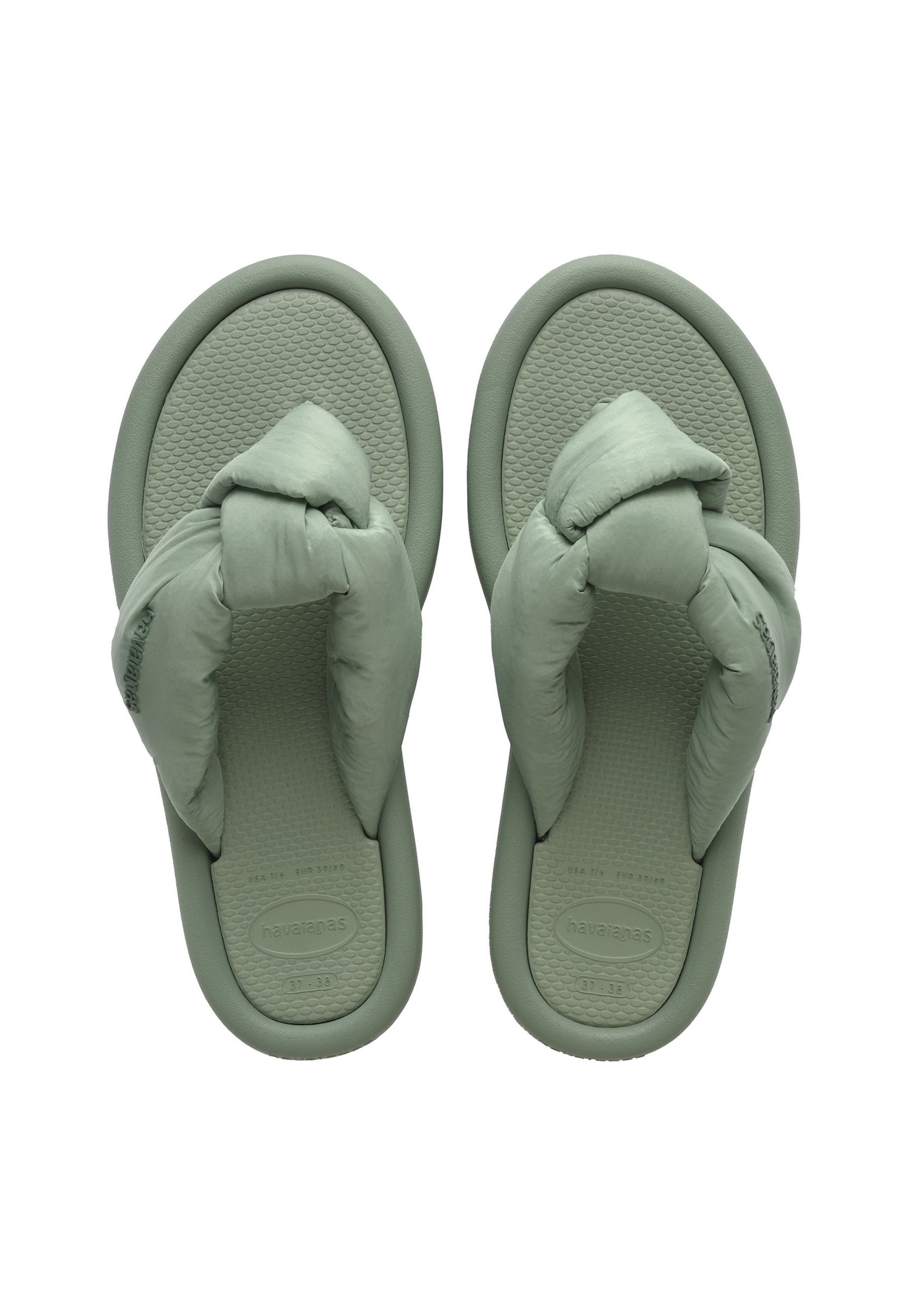 Infradito 'Over Puffes Up' di HAVAIANAS in verde