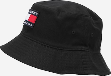 Tommy Jeans Klobouk – černá: přední strana