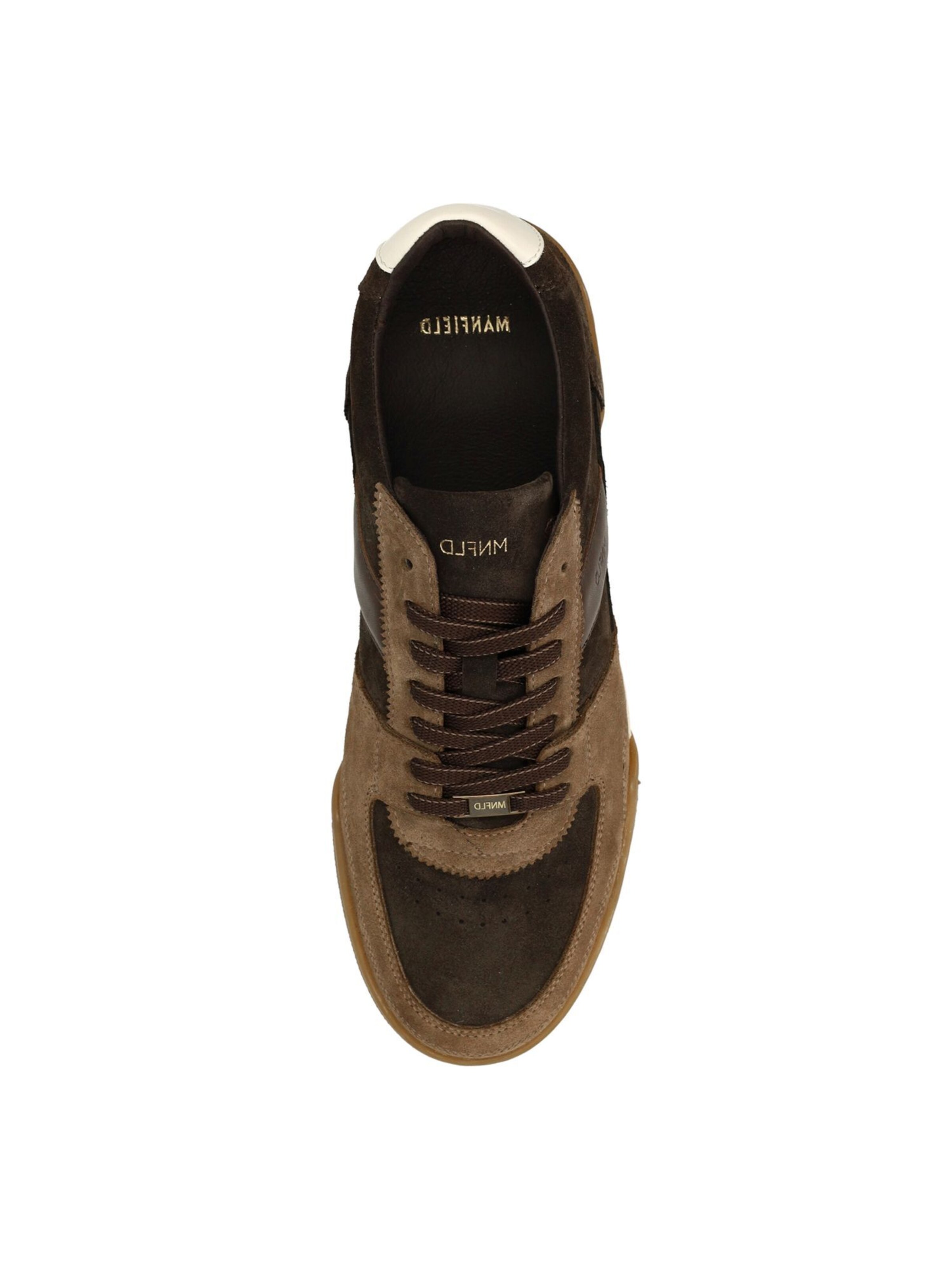 Baskets basses MANFIELD en marron