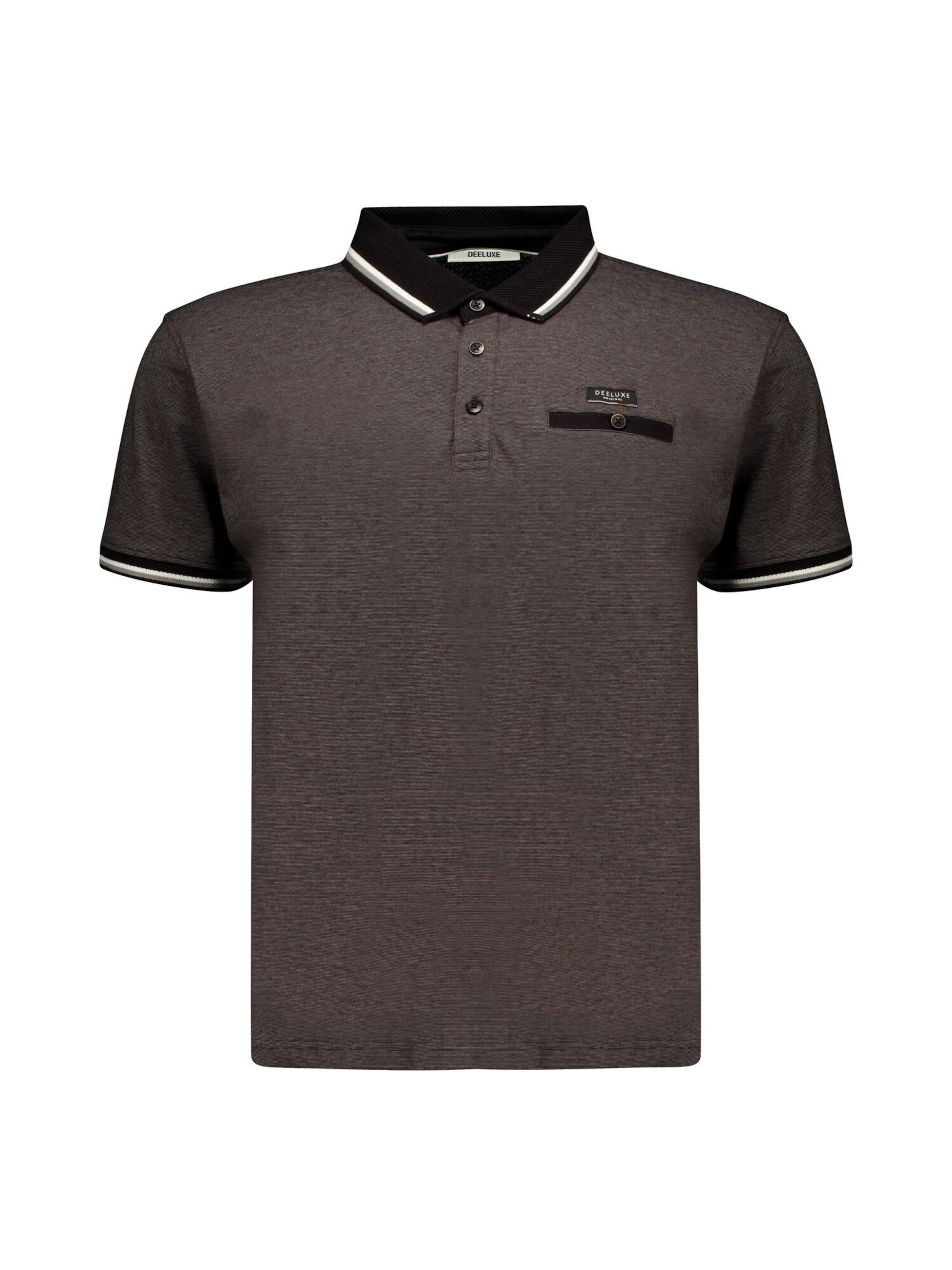 T-Shirt 'DREX' Deeluxe en noir : devant