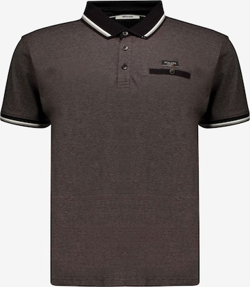 Deeluxe Poloshirt 'DREX' in Schwarz: Vorderseite