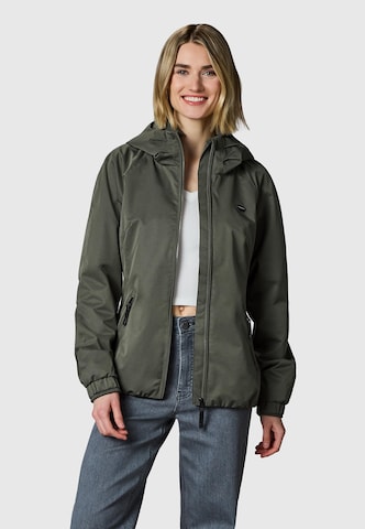 Veste fonctionnelle 'Dizzie' Ragwear en vert : devant