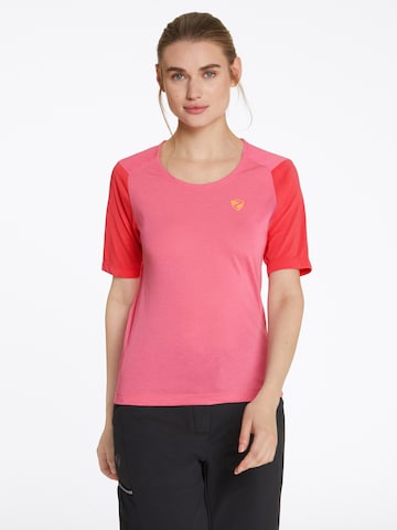 ZIENER Performance Shirt 'NESTONIA' in Pink: front