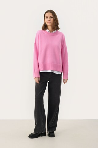 Part Two Pullover i overstørrelse 'Serafine' i pink