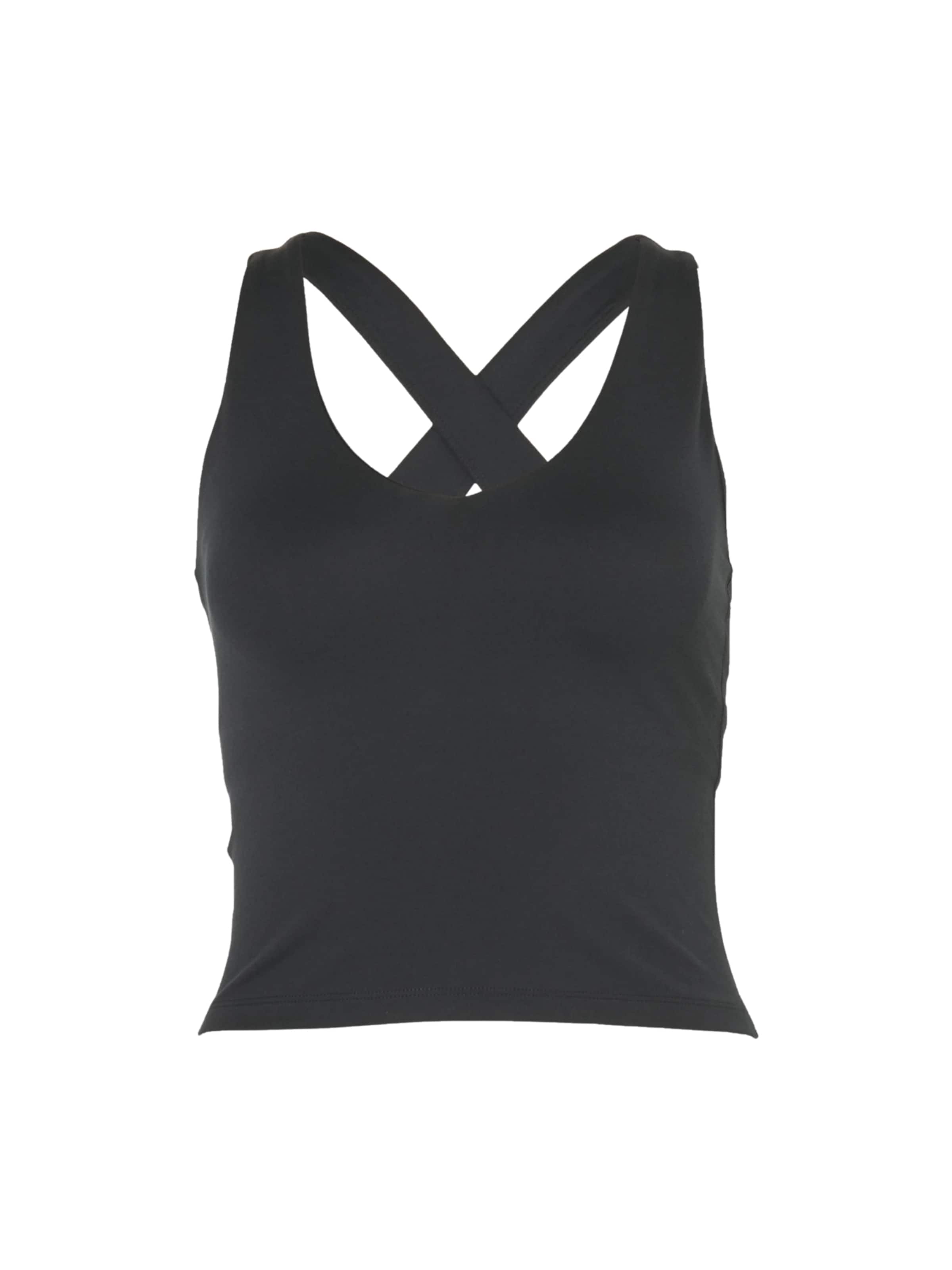 Girlfriend Collective Toppi ' Float ' värissä musta: etupuoli